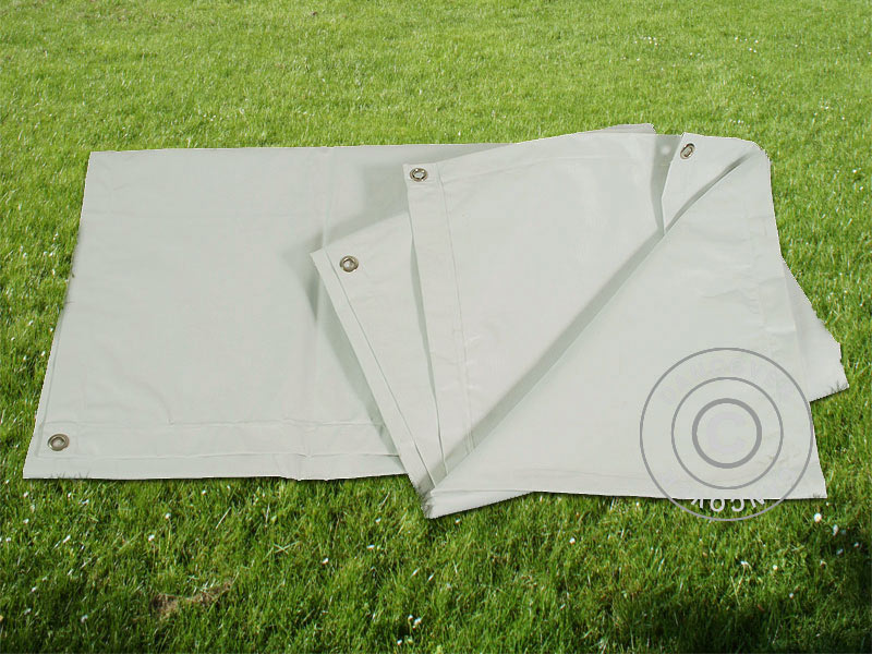 Tarpaulin, ground cover 1.7x2.7 m PVC, Grey