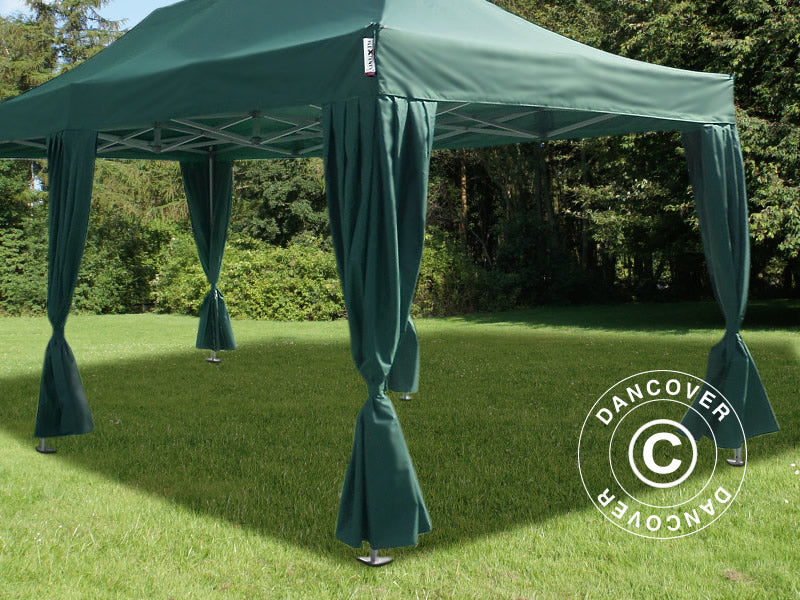 FleXtents Curtains, Green, 2 pcs.