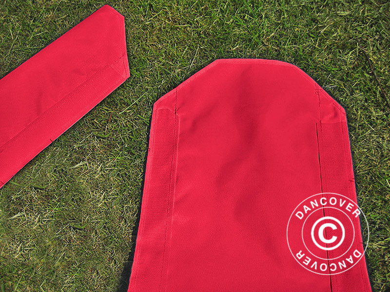 Raingutter 6 m, Red, for FleXtents