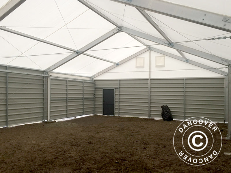 Metal door for Industrial Storage Shelter Alu, 0.9x2 m, White