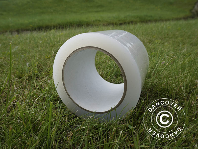 Repair tape for polytunnel greenhouses, 10 m, Transparent