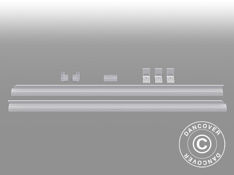 Wall bracket f/San Pablo gazebo 3x5.8 m and 4x5.8 m, White, 3 pcs.