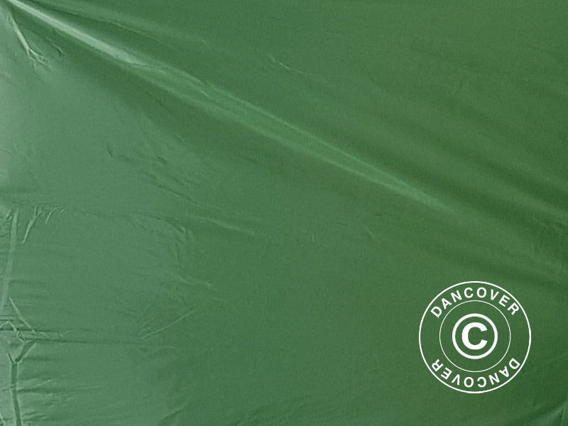 Rain gutter, 600 g PVC for 7 m series Storage PRO, Green