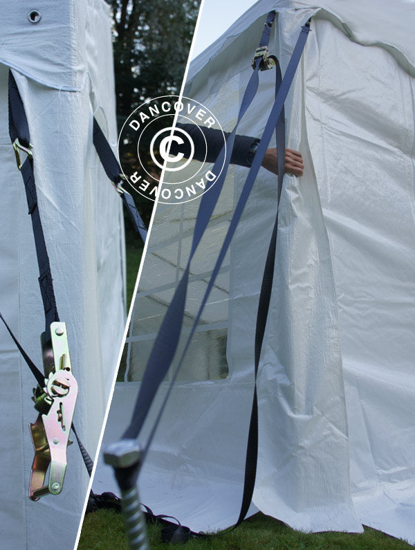 Storm strap PRO 20 m, Black, 1 pc.