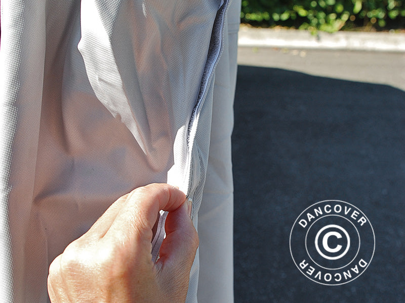 Folding garage (Car), 2.6x5.8x2.1 m, Grey