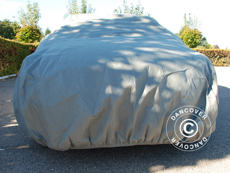 Car Cover Premium Plus, 4.96x1.79x1.27 m, Grey ONLY 5 PCS. LEFT