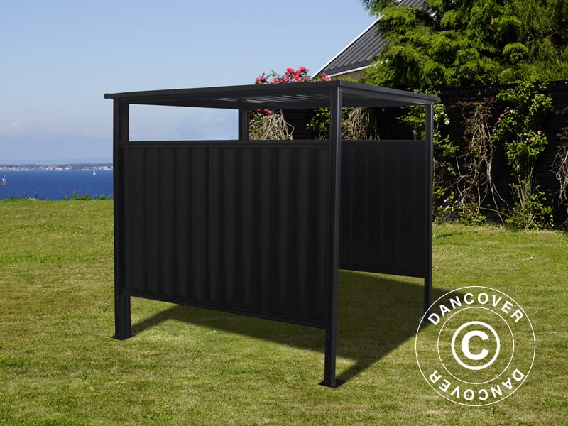 Bike shed 1.8x2.03x1.93 m, 3.65 m², Anthracite