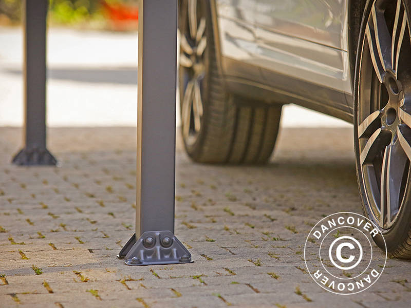 Carport Arcadia, Palram/Canopia, 3.59x5.07 m, Grey