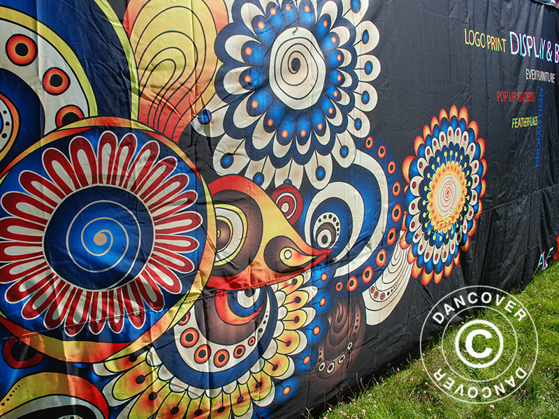 Printed sidewall 4.5 m for FleXtents PRO
