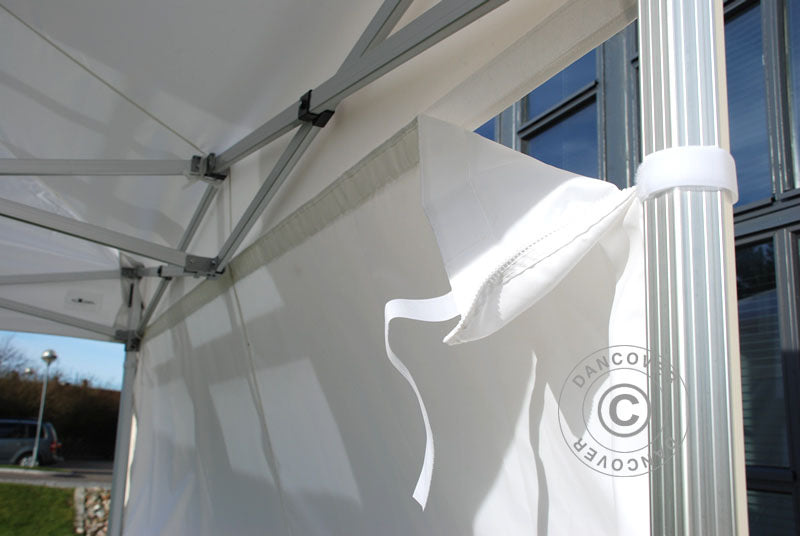 Pop up gazebo FleXtents Xtreme 50 3x3 m White, incl. 4 sidewalls