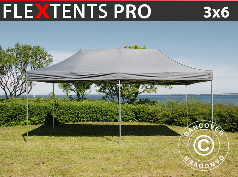 Flext. Pro 3x6m Grey Top & Frame GL