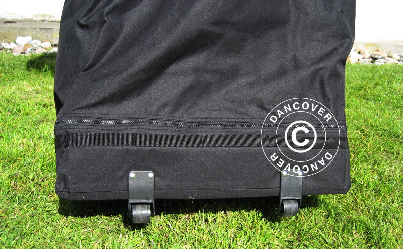 Pop up gazebo FleXtents Xtreme 50 3x3 m Black, incl. 4 sidewalls