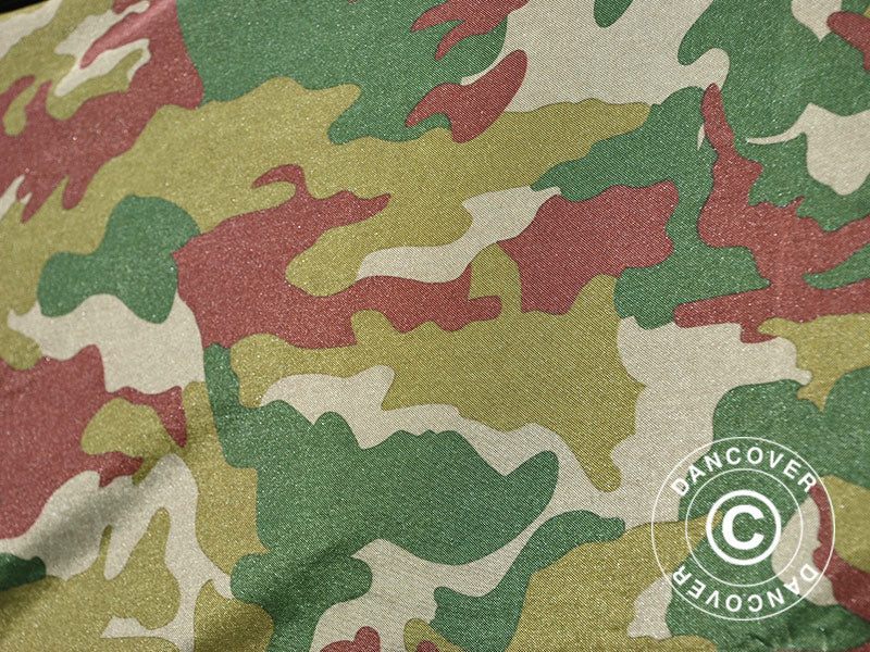 Pop up gazebo FleXtents PRO 3x6 m Camouflage/Military, incl. 6 sidewalls