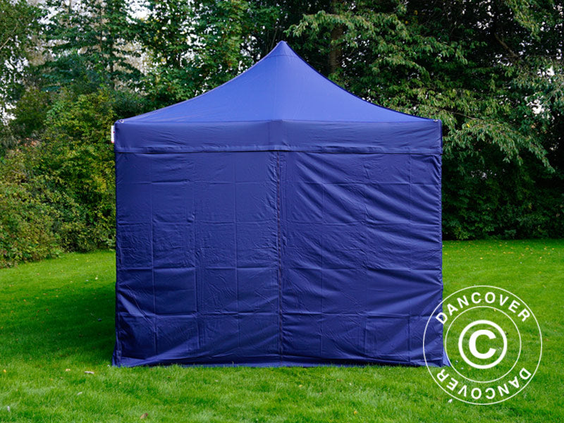 Pop up gazebo FleXtents Xtreme 50 3x6 m Dark blue, incl. 6 sidewalls