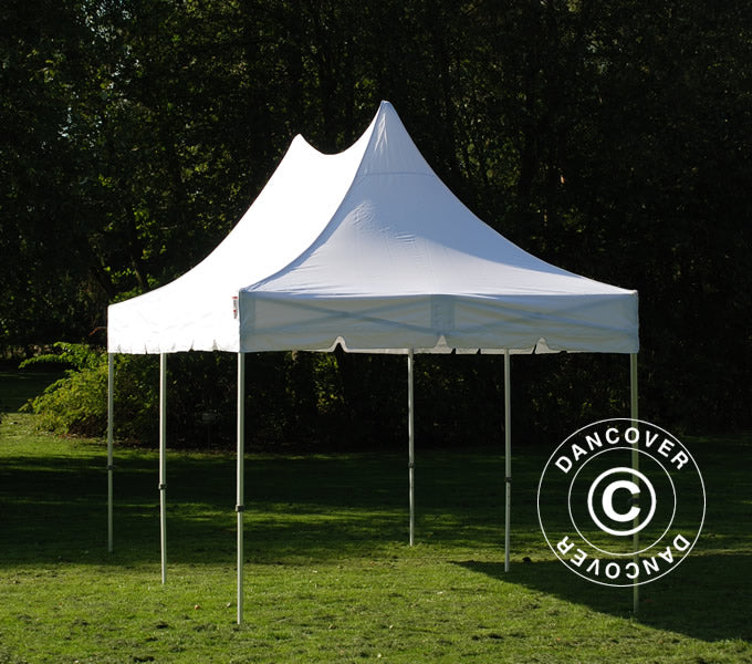 Pop up gazebo FleXtents PRO Peak Pagoda 3x6 m White