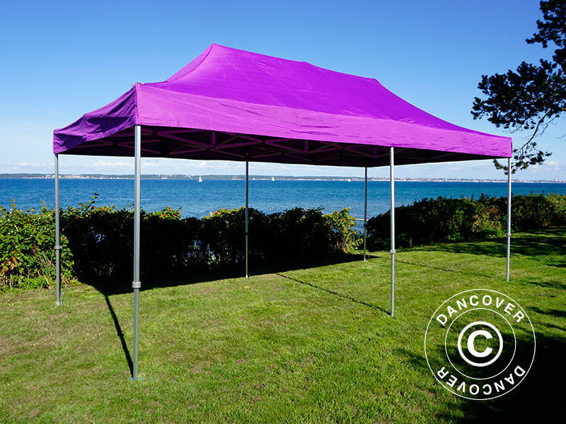Pop up gazebo FleXtents Xtreme 50 3x6 m Purple