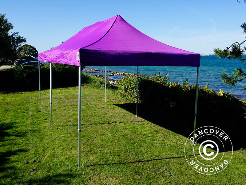 Pop up gazebo FleXtents Xtreme 50 3x6 m Purple