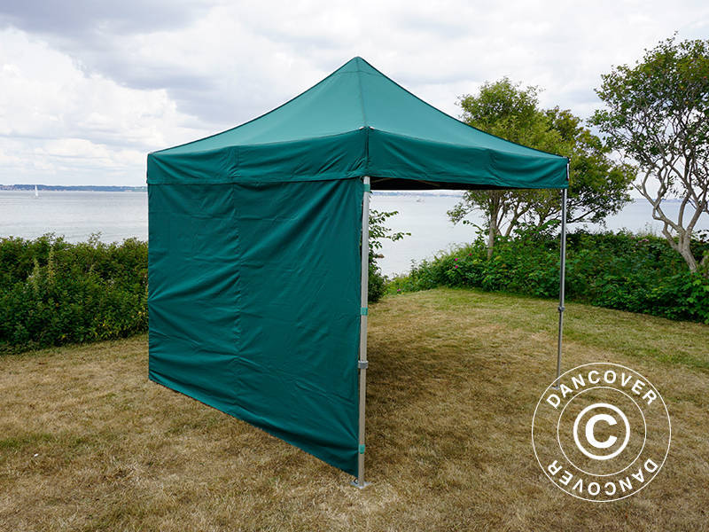 Pop up gazebo FleXtents Xtreme 60 3x3 m Green, incl. 4 sidewalls
