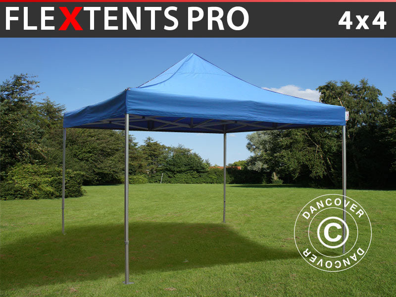 Pop up gazebo FleXtents PRO 4x4 m Blue