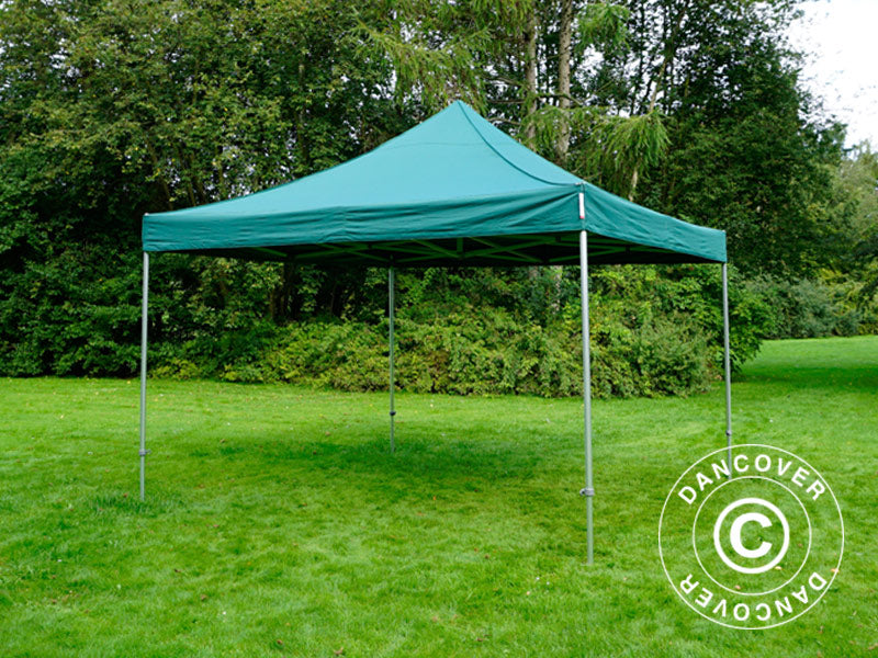 Pop up gazebo FleXtents Xtreme 50 4x4 m Green, incl. 4 sidewalls
