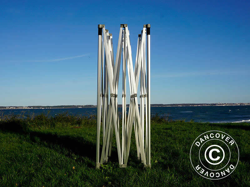 Aluminium frame for pop up gazebo FleXtents Xtreme 50 4x8 m, 6 legs, 50 mm
