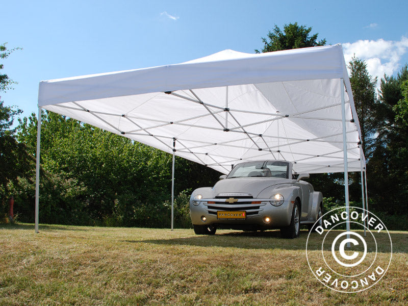 Pop up gazebo FleXtents PRO 4x8 m White, incl. 6 sidewalls