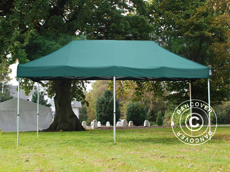 Pop up gazebo FleXtents Xtreme 60 3x6 m Green, incl. 6 sidewalls