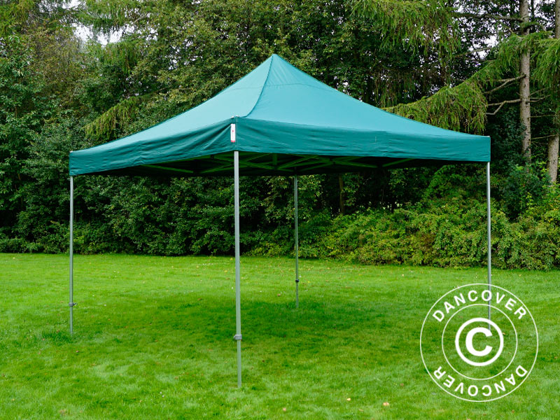 Pop up gazebo FleXtents Xtreme 60 4x4 m Green, incl. 4 sidewalls