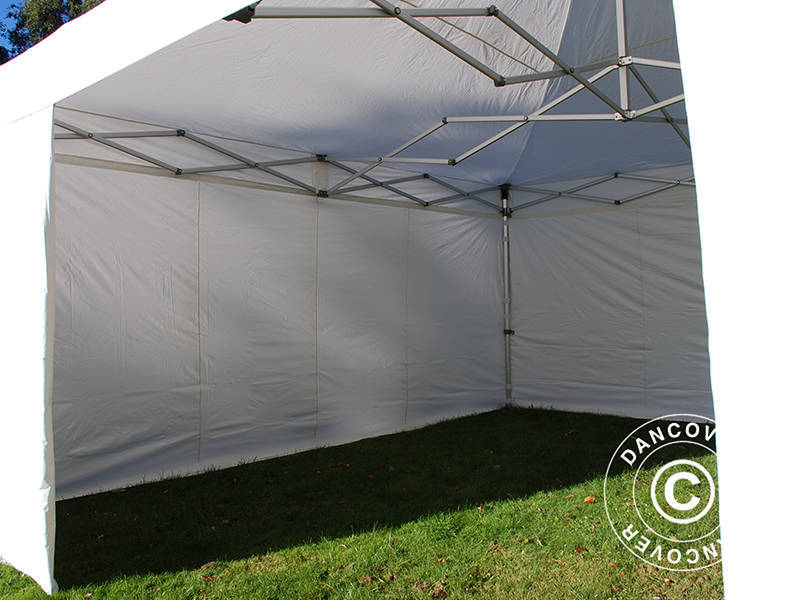 Pop up gazebo FleXtents Xtreme 50 5x5 m White, incl. 4 sidewalls