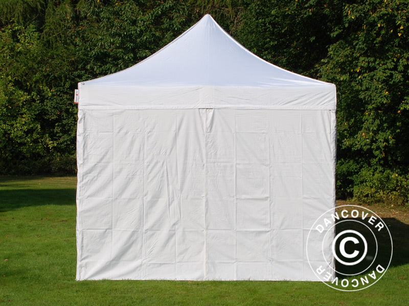 Pop up gazebo FleXtents PRO Vintage Style 3x6 m White, incl. 6 sidewalls
