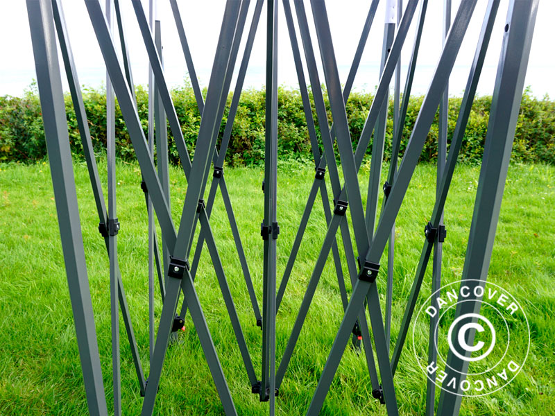 Steel frame for pop up gazebo FleXtents Steel 3x6 m, 40 mm