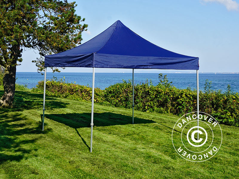Pop up gazebo FleXtents PRO Steel 3x3 m Dark blue