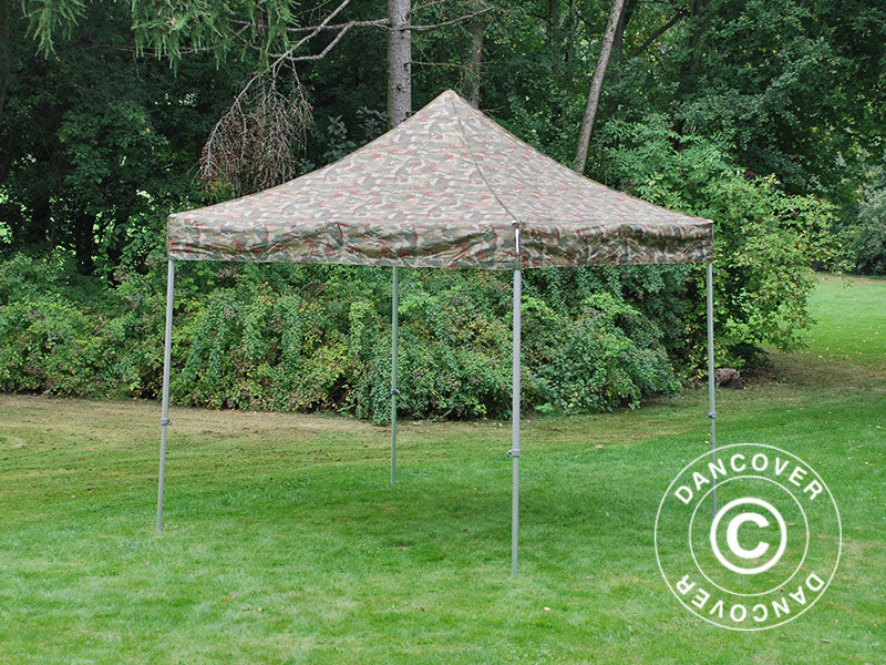 Pop up gazebo FleXtents PRO Steel 3x3 m Camouflage/Military