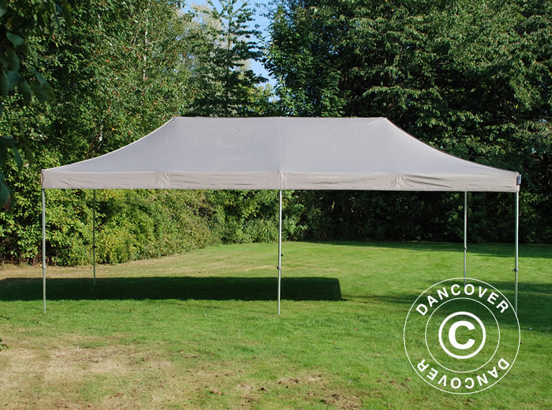 Pop up gazebo FleXtents PRO Steel 4x8 m Latte
