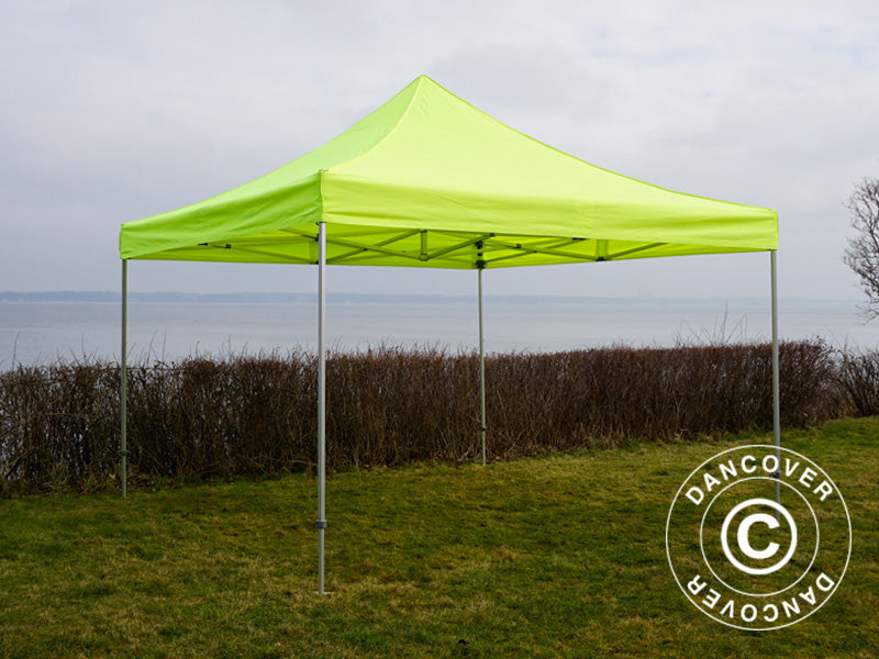 Pop up gazebo FleXtents PRO Steel 4x4 m Neon yellow/green