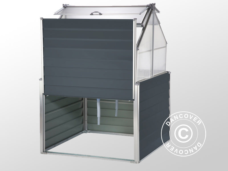 Mini Greenhouse 1.2x1.2x1.69 m, 1.44 m², Anthracite