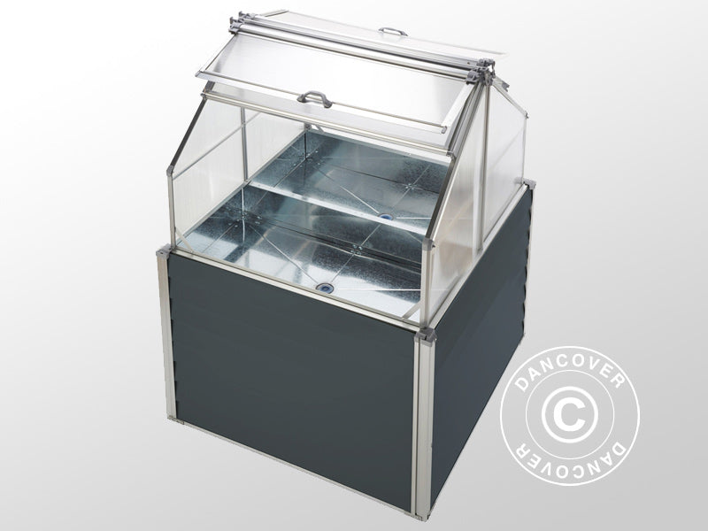 Mini Greenhouse 1.2x1.2x1.69 m, 1.44 m², Anthracite