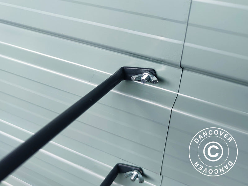 Raised Garden Bed, 0.9x2.44x0.47 m, 1000 l, Anthracite