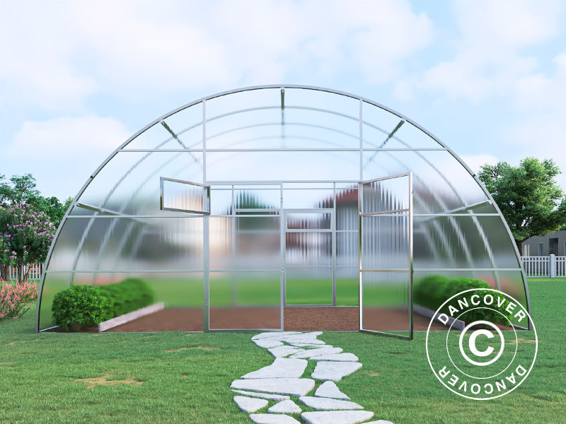 Greenhouse polycarbonate, Strong NOVA 24 m², 6x4 m, Silver