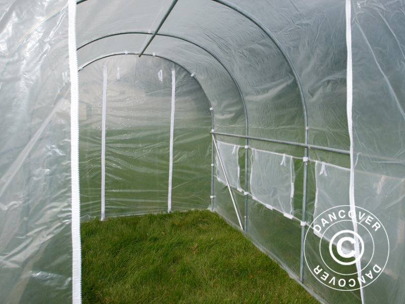 Polytunnel Greenhouse 2x3x2 m, 6 m², Transparent