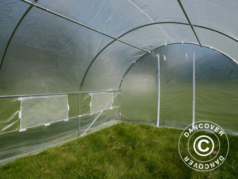 Polytunnel Greenhouse 3x4.5x2 m, 13.5m², Transparent