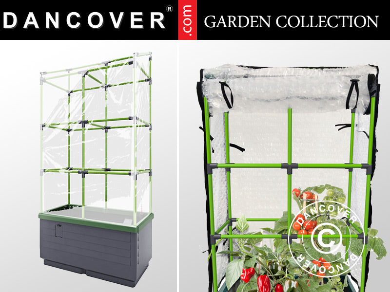 RaisedBed w/Trellis+Cover Summer+Winter CityJungle