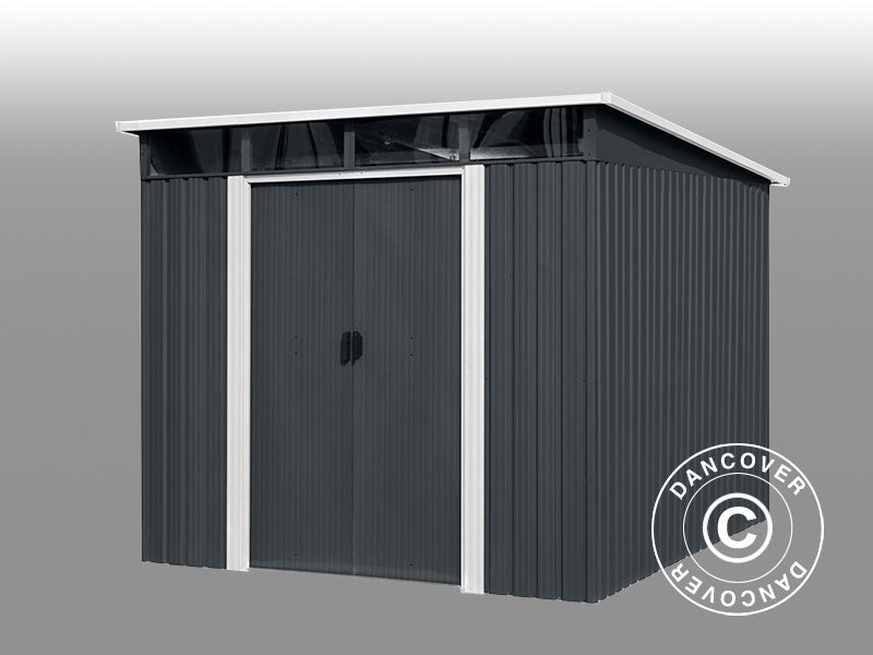 Garden shed w/skylight 2.38x2.79x2.02 m, 6.64 m², ProShed®, Anthracite