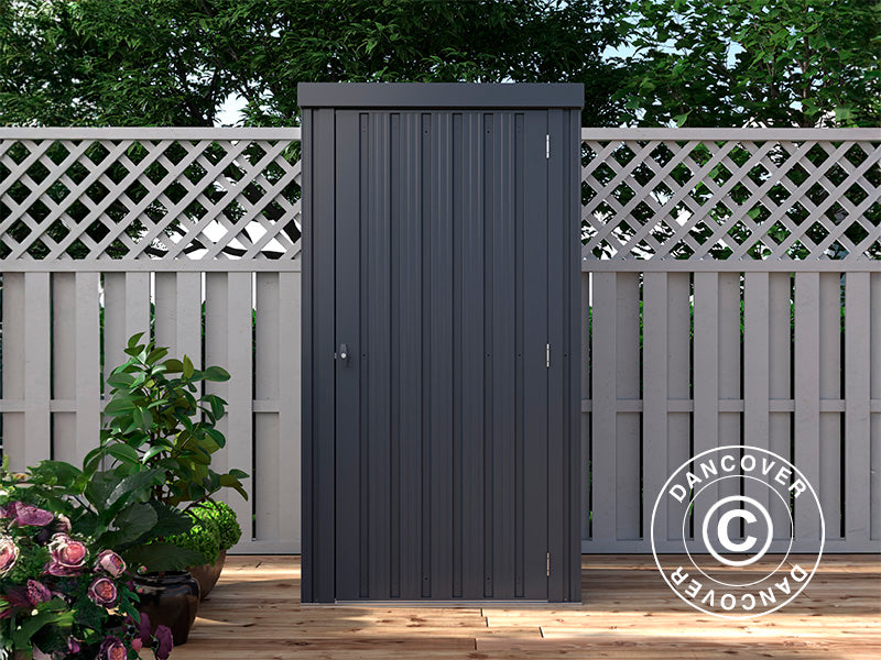Garden Shed, steel cabinet 0.98x0.81x1.8 m, 0.79 m², ProShed®, Anthracite