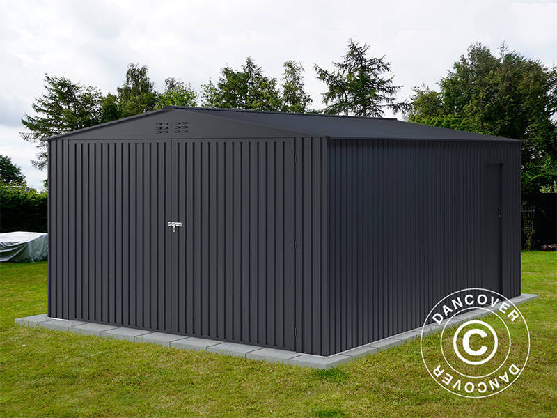 Metal garage 3.8x4.8x2.32 m, 18.24 m², ProShed®, Anthracite
