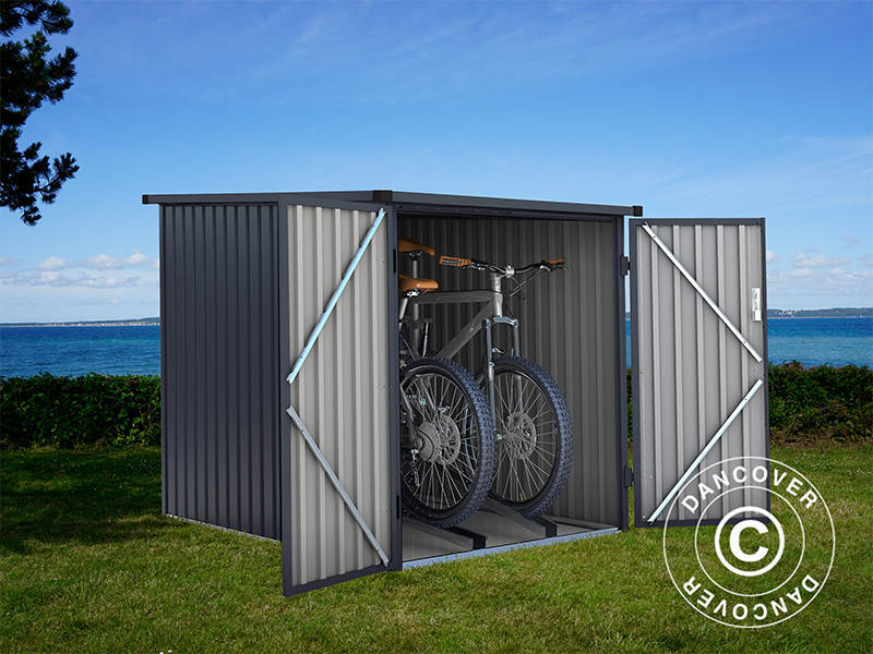 Bike shed 1.42x1.98x1.57 m ProShed®, 2.81 m², Anthracite