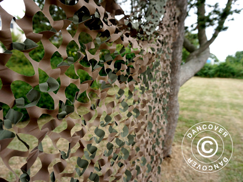 Camouflage net Woodland BASIC LIGHT, 1.4x3 m
