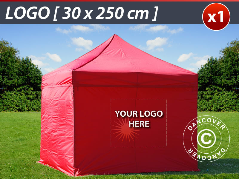Flextent 1 pc. Sidewall Print 30x250cm