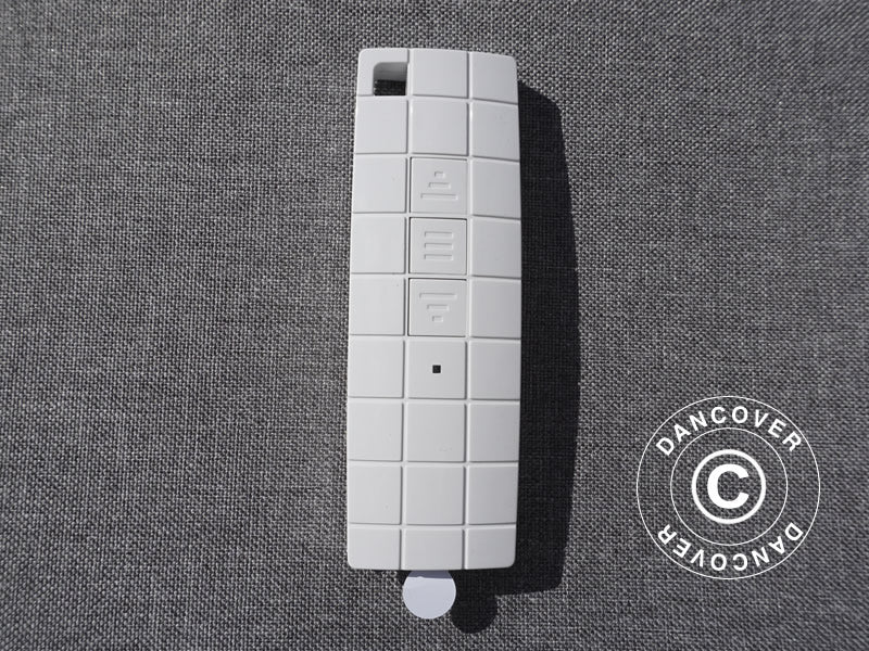 Pergola Gazebo San Fernando, 3x3m, White/Beige