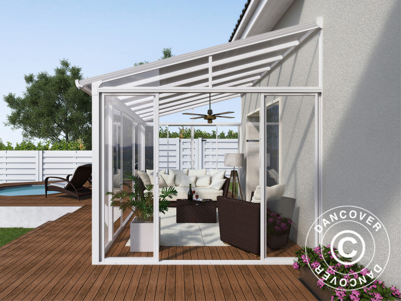 Conservatory SanRemo, Palram/Canopia, 3x4.25 m White